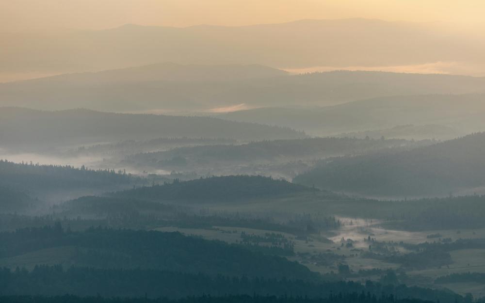 Bieszczady landscape
