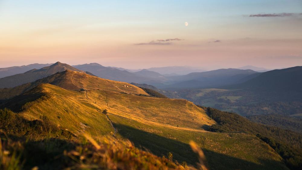Bieszczady landscape