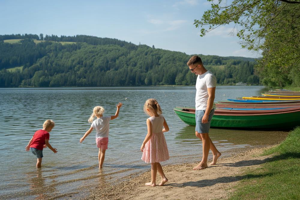 family lake