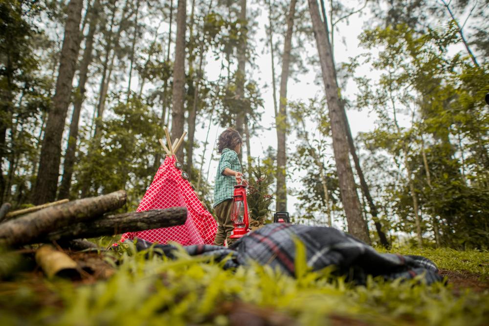 forest camping