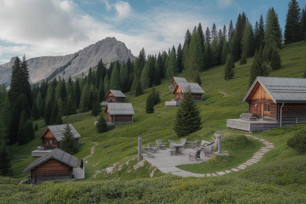 mountain cabins