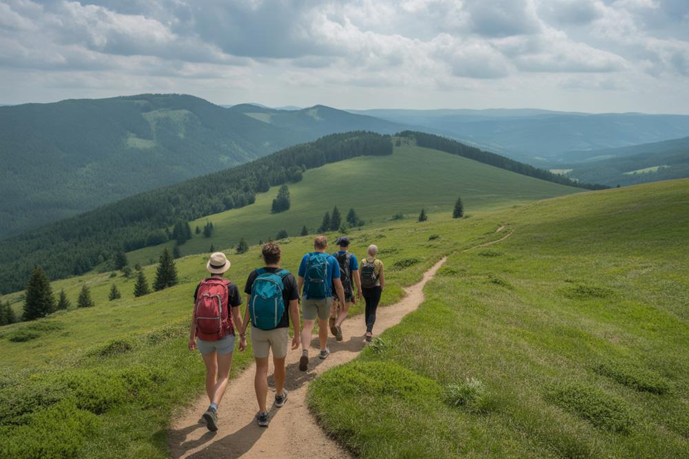 mountain hiking